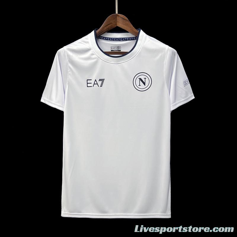 23/24 Napoli White Training Shirt