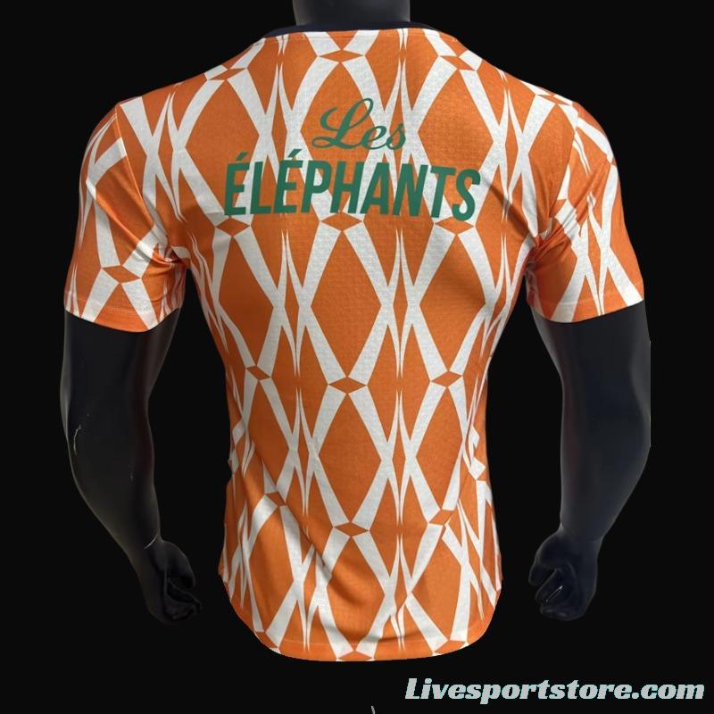 Player Version 2023 Ivory Coast Home Jersey