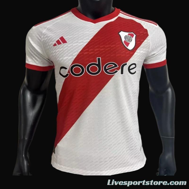 Player Version 23/24 River Plate Home Jersey