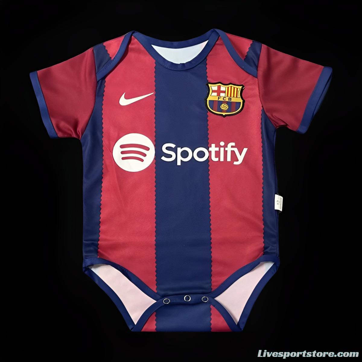 23/24 Baby Barcelona Home Jersey