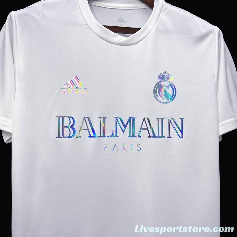 23/24 Real Madrid x Balmain White Jersey