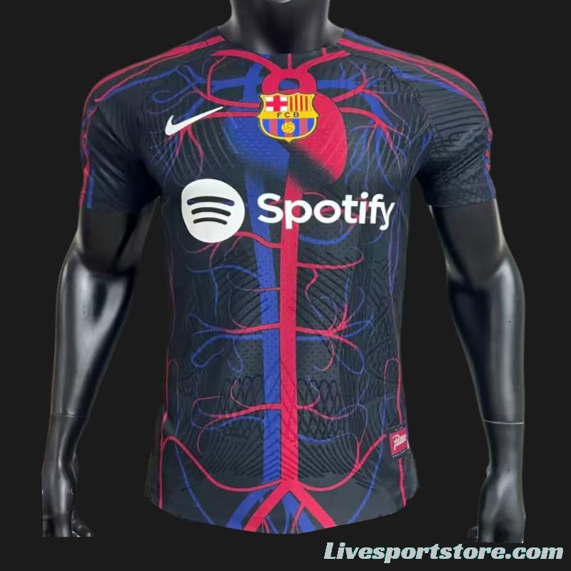 Player Version 23/24 Barcelona Patta Special Edition Pre-Match Jersey