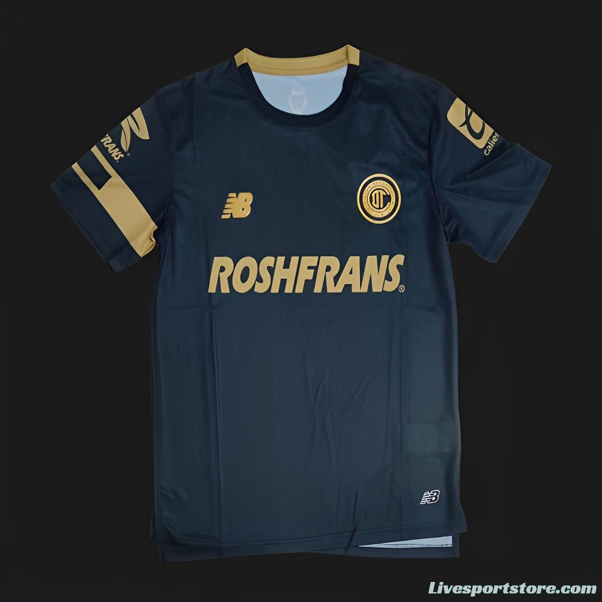 23/24 Toluca Third Navy Jersey