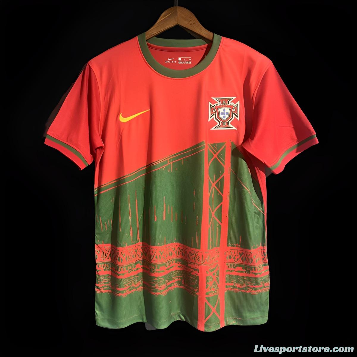 2023 Portugal Home Jersey