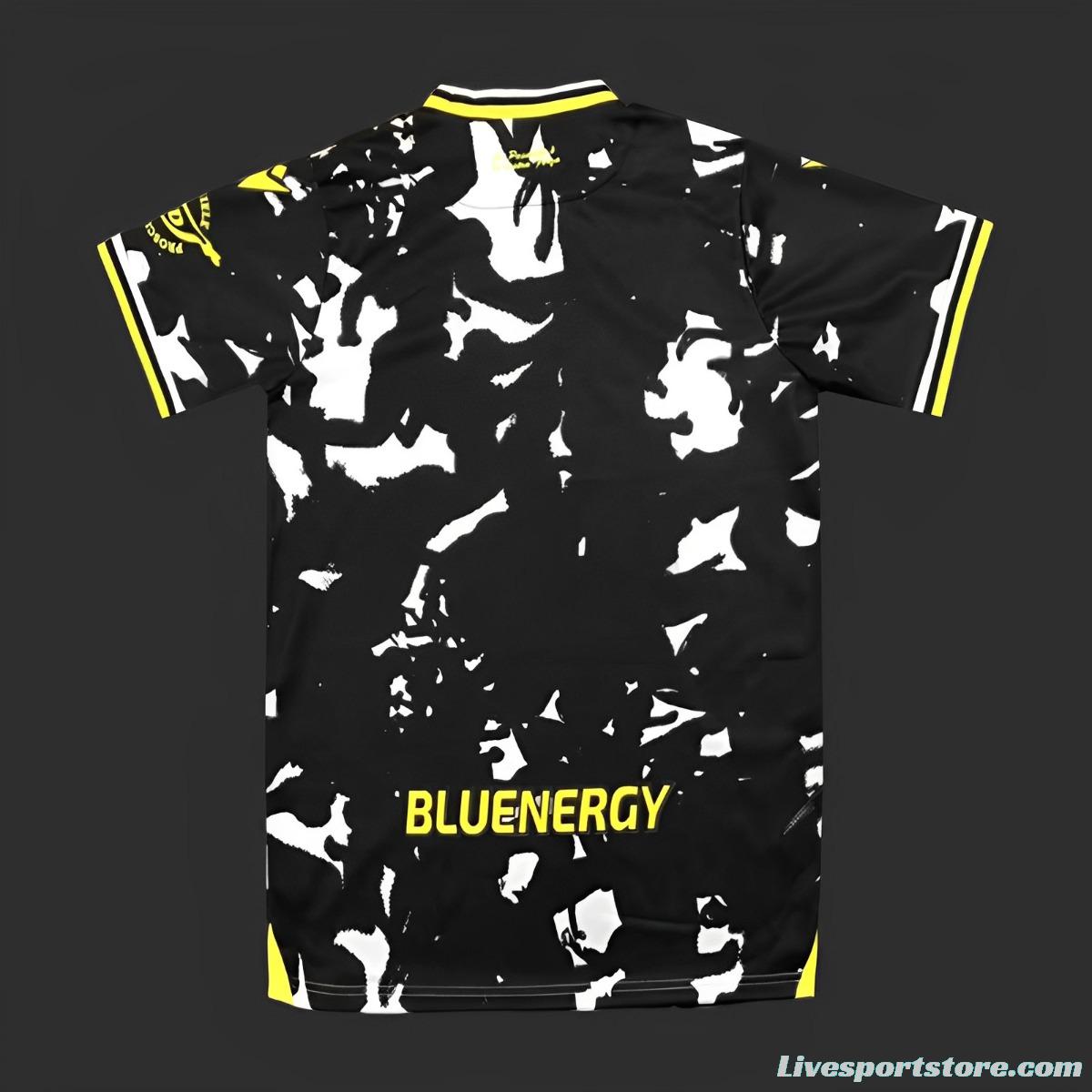 23/24 Udinese Away Black Jersey