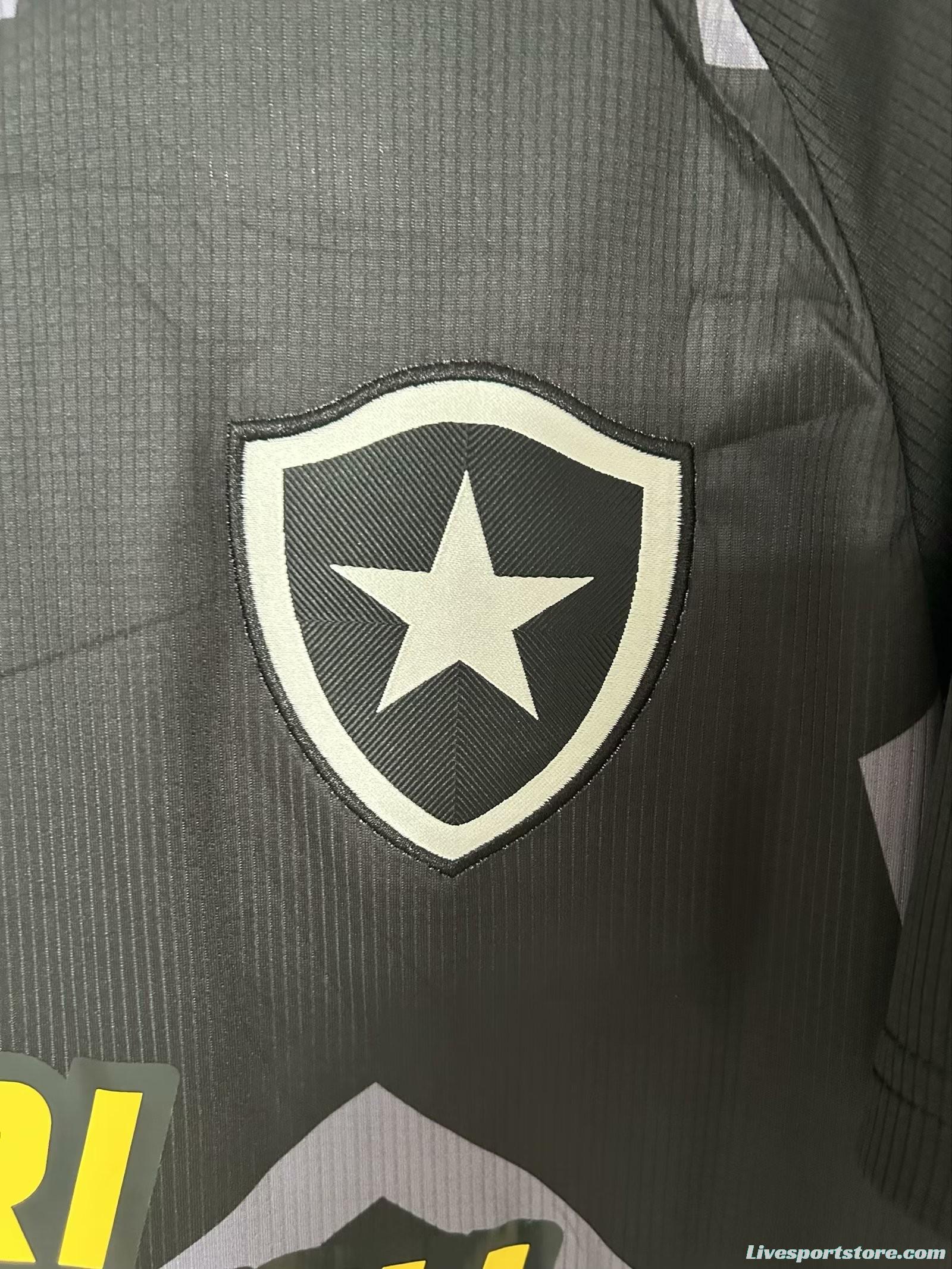 23/24 Botafogo Third Black Jersey