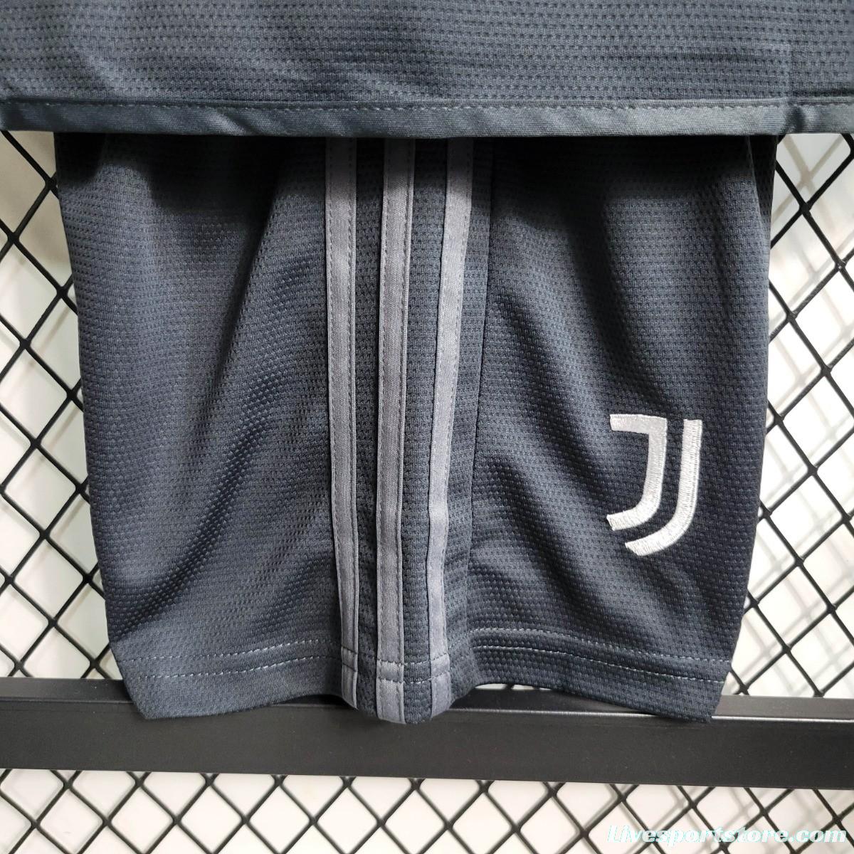 23/24 Kids Juventus Third Black Jersey