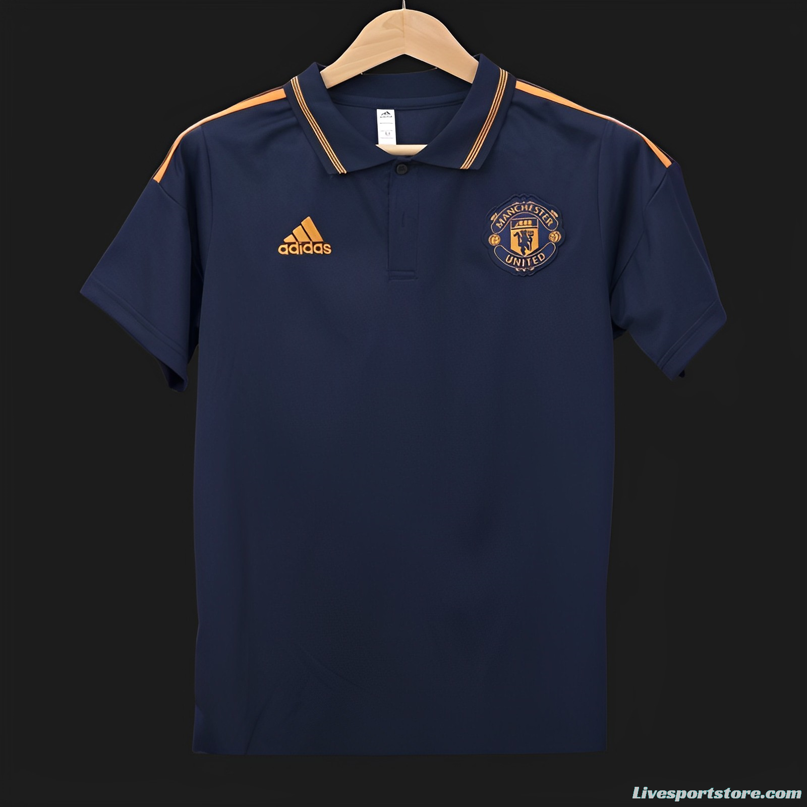 23/24 Manchester United Navy Polo Jersey