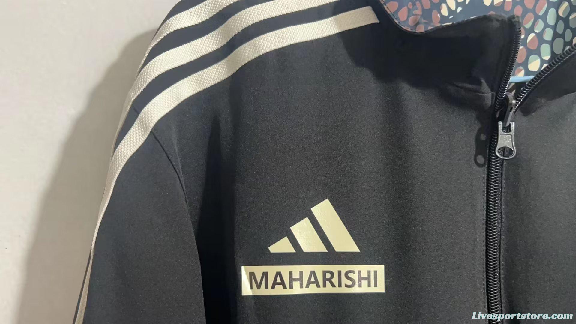 23/24 Adidas x Maharishi Arsenal Reversible Windbreaker