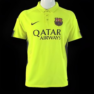 Retro 14/15 Barcelona Third Green Jersey