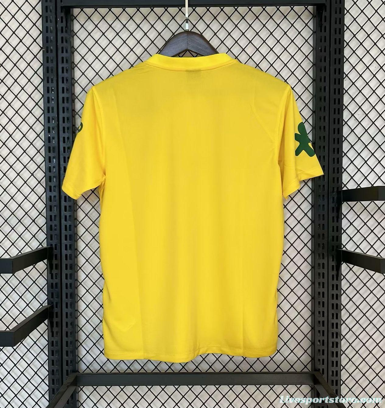 2022 Brazil Yellow POLO Jersey