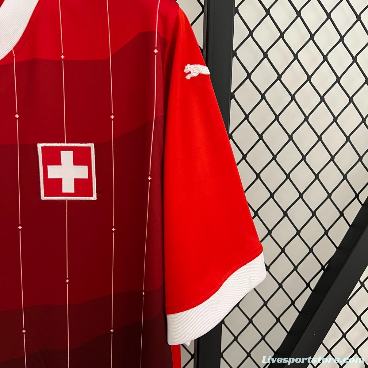 2023 Switzerland Home Jersey