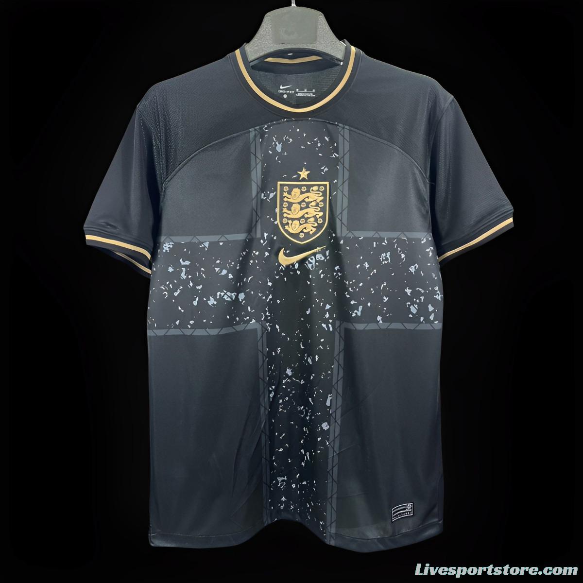 2023 England Black Pre-Match Jersey