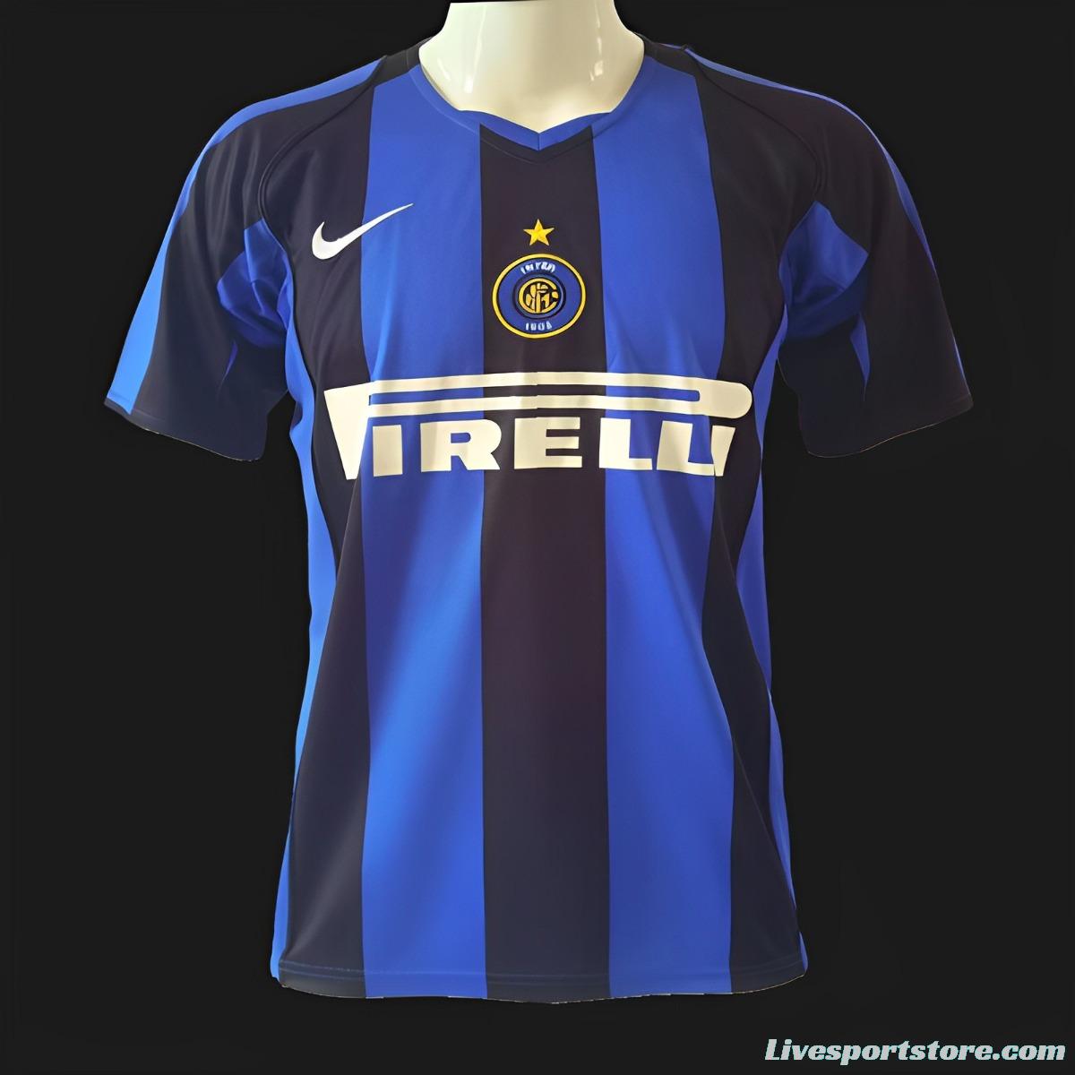 Retro 04/05 Inter Milan Home Jersey