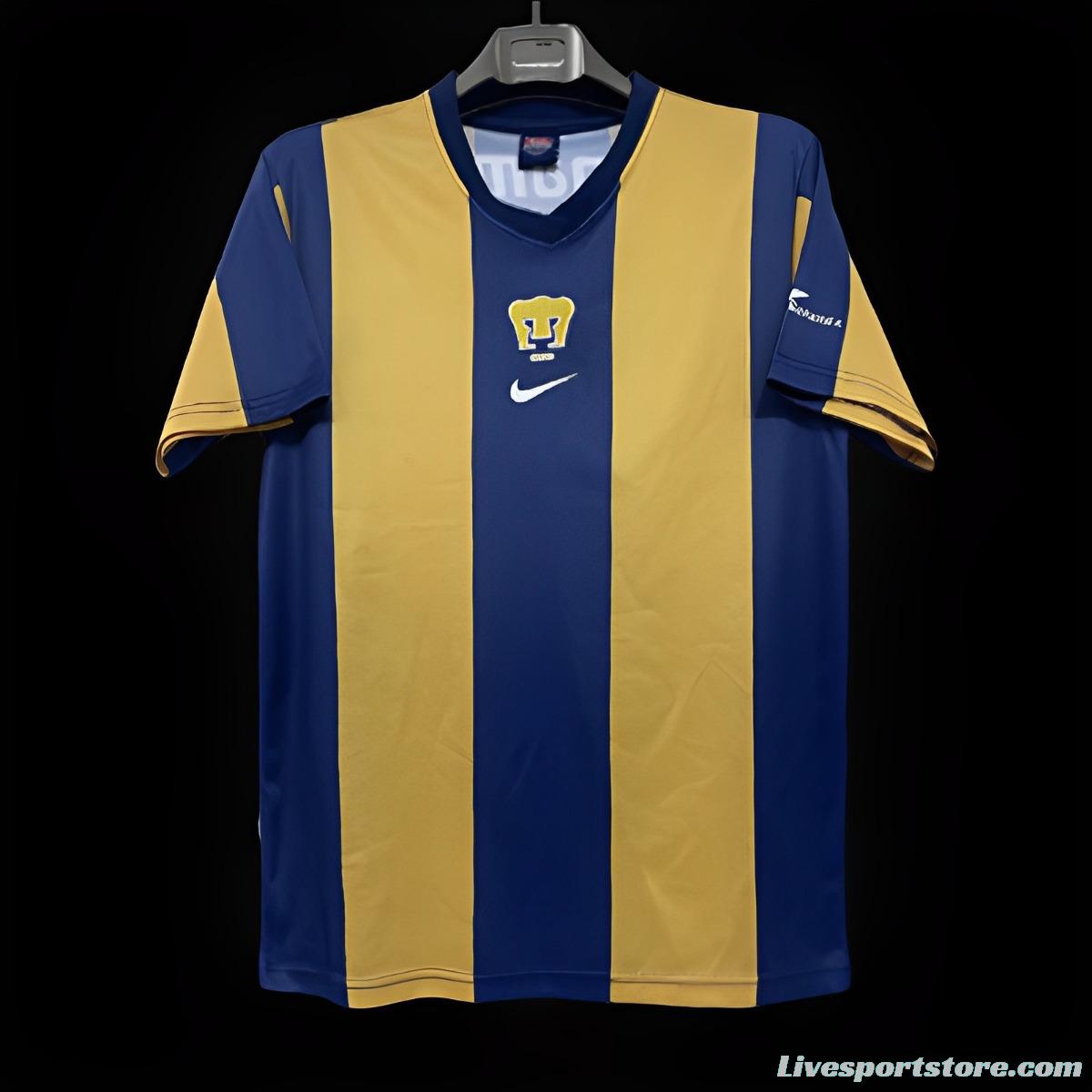 Retro 00/01 Pumas UNAM Home Jersey