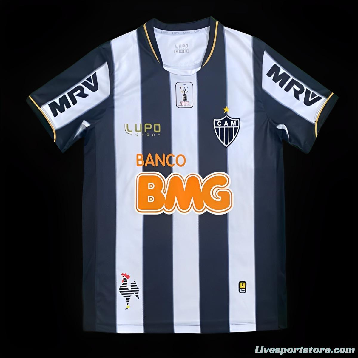 Retro13/14 Atletico Mineiro Home Jersey With Chest Patch