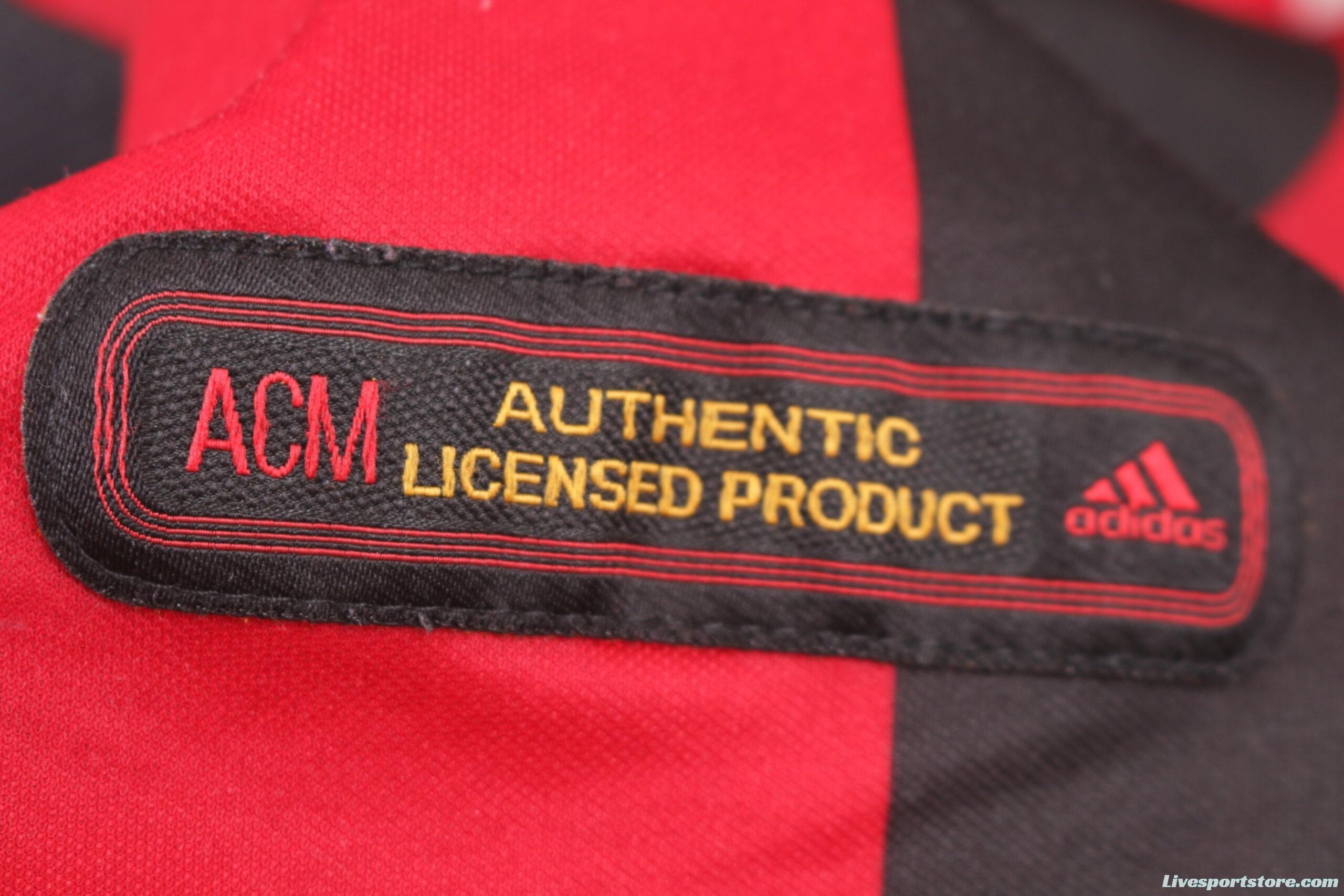 Retro 00/01 AC Milan Home Jersey