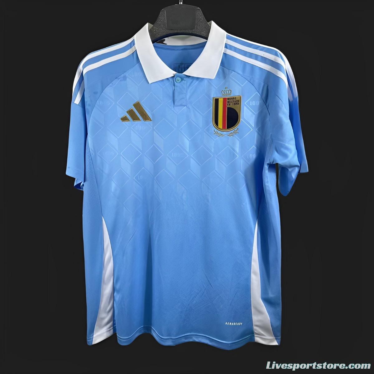 2024 Belgium Away Blue Jersey