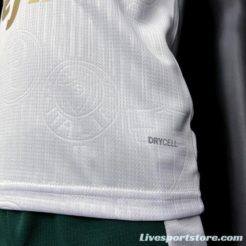 24/25 Kids Palmeiras Away White Jersey