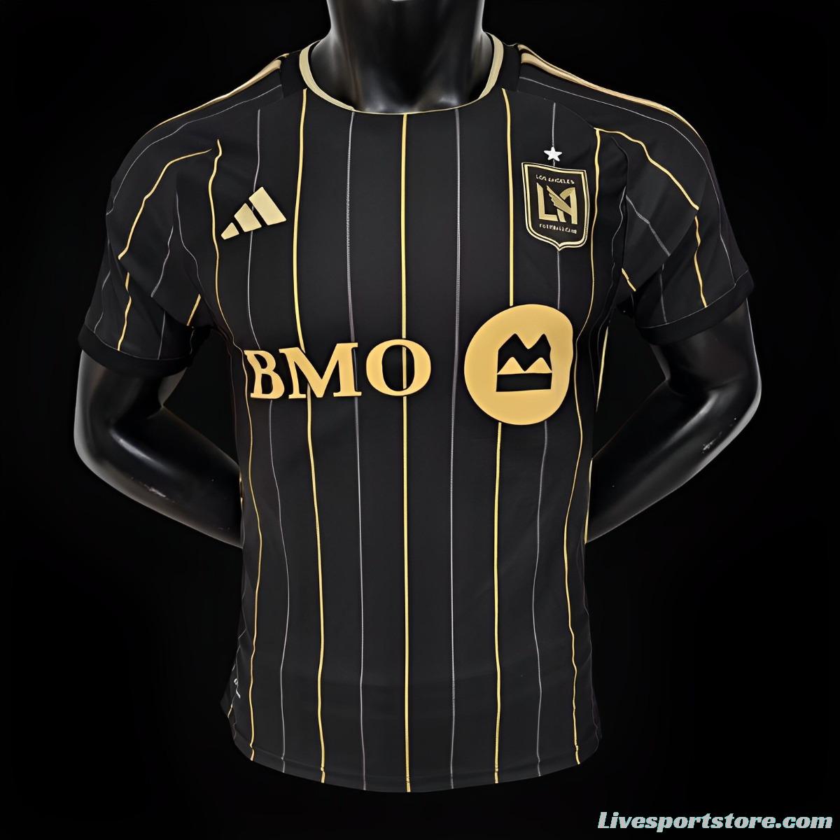 Player Version 24/25 Los Angeles Away Black Jersey