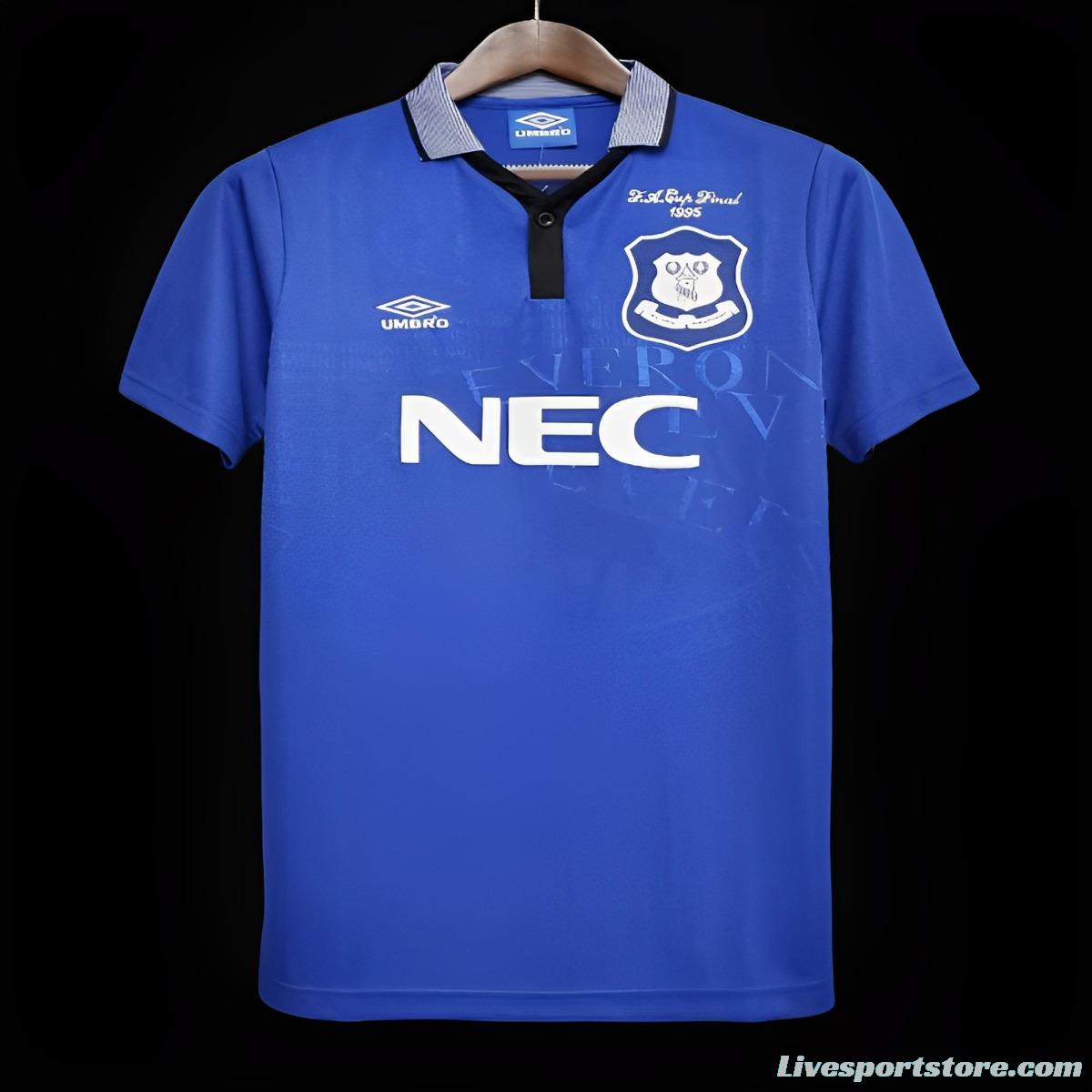 Retro Everton 94/95 home Soccer Jersey