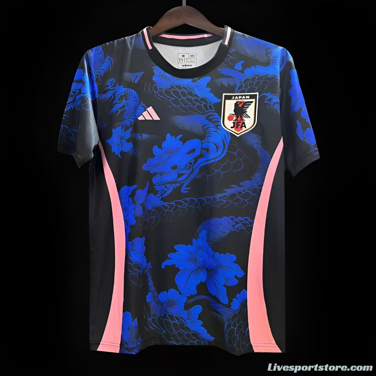 2024 Japan Black/Blue Dragon Concept Jersey