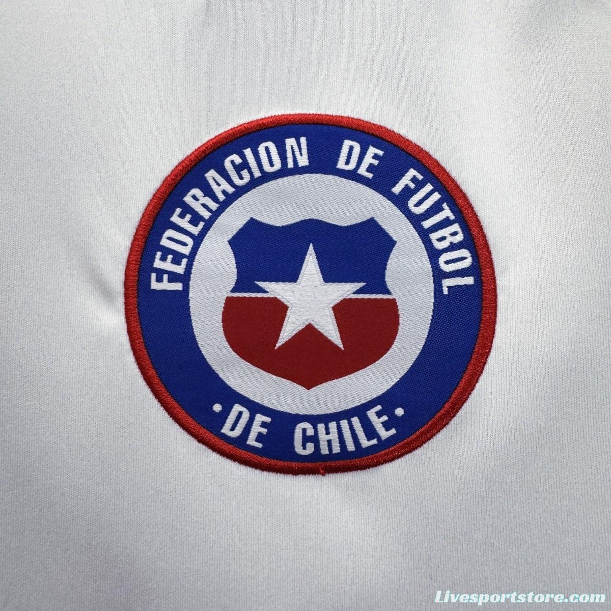 2024 Chile Away White Jersey