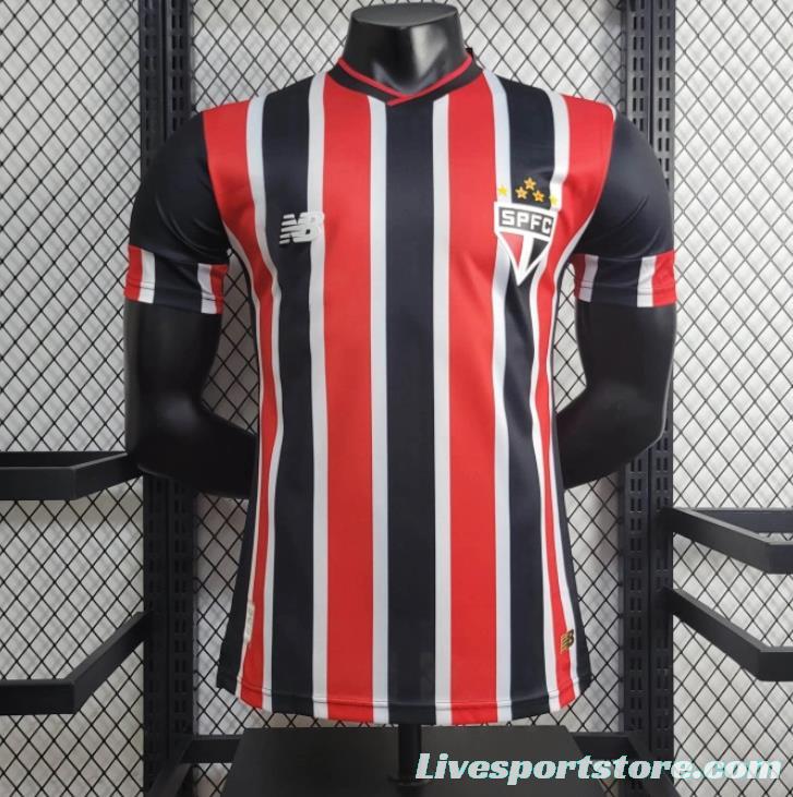 Player Version 2024/25 Sao Paulo Away Jersey