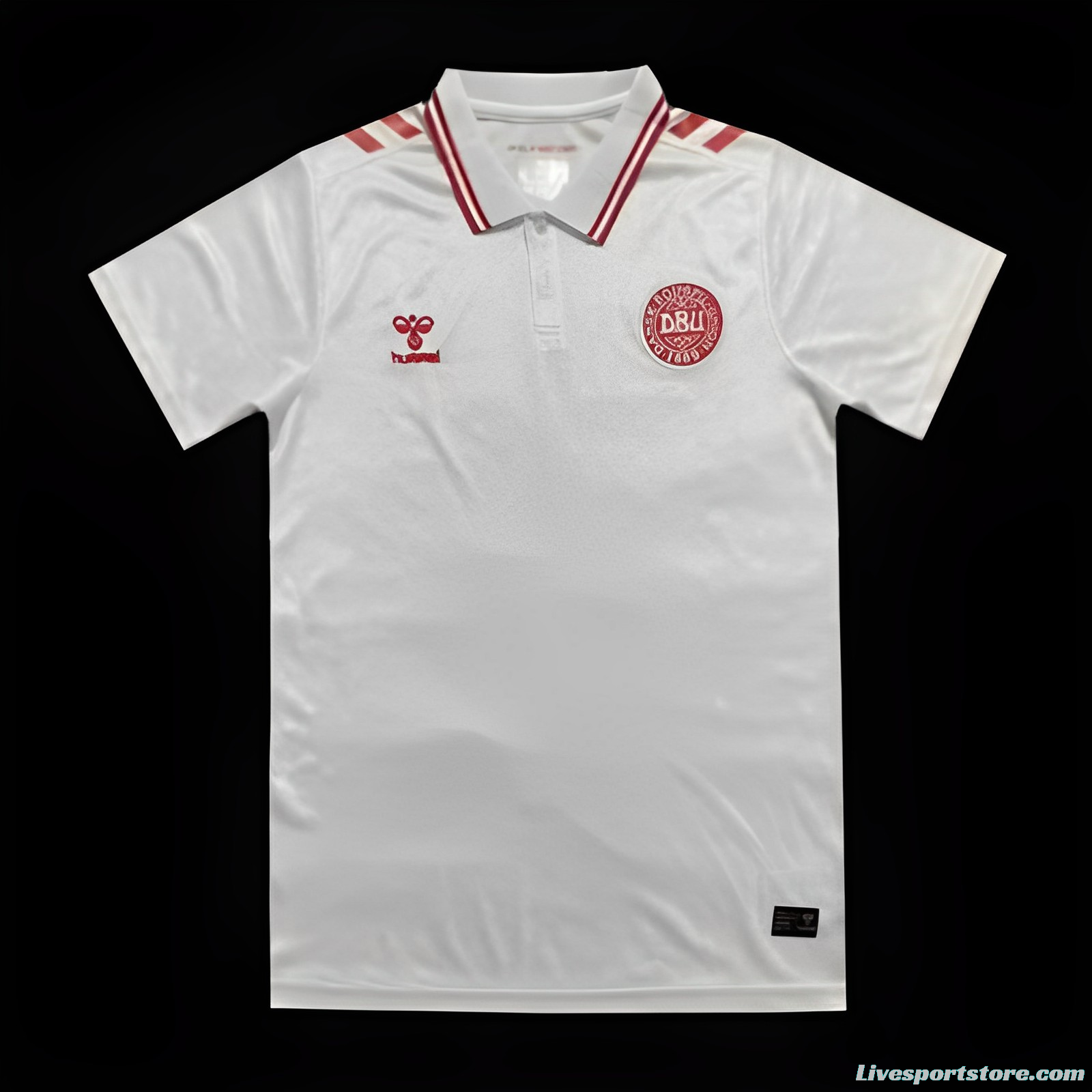 2024 Denmark Away White Jersey