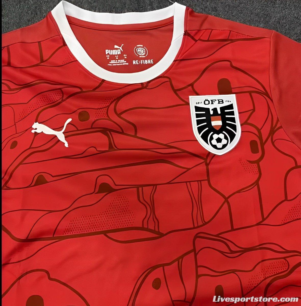 2024 Austria Home Jersey