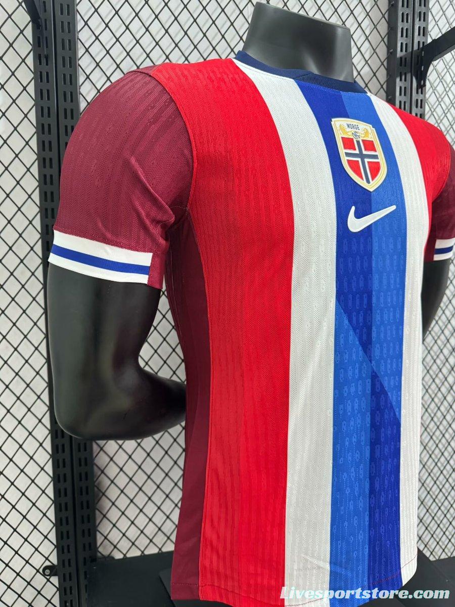 Player Version 2024 Norway Home Jersey