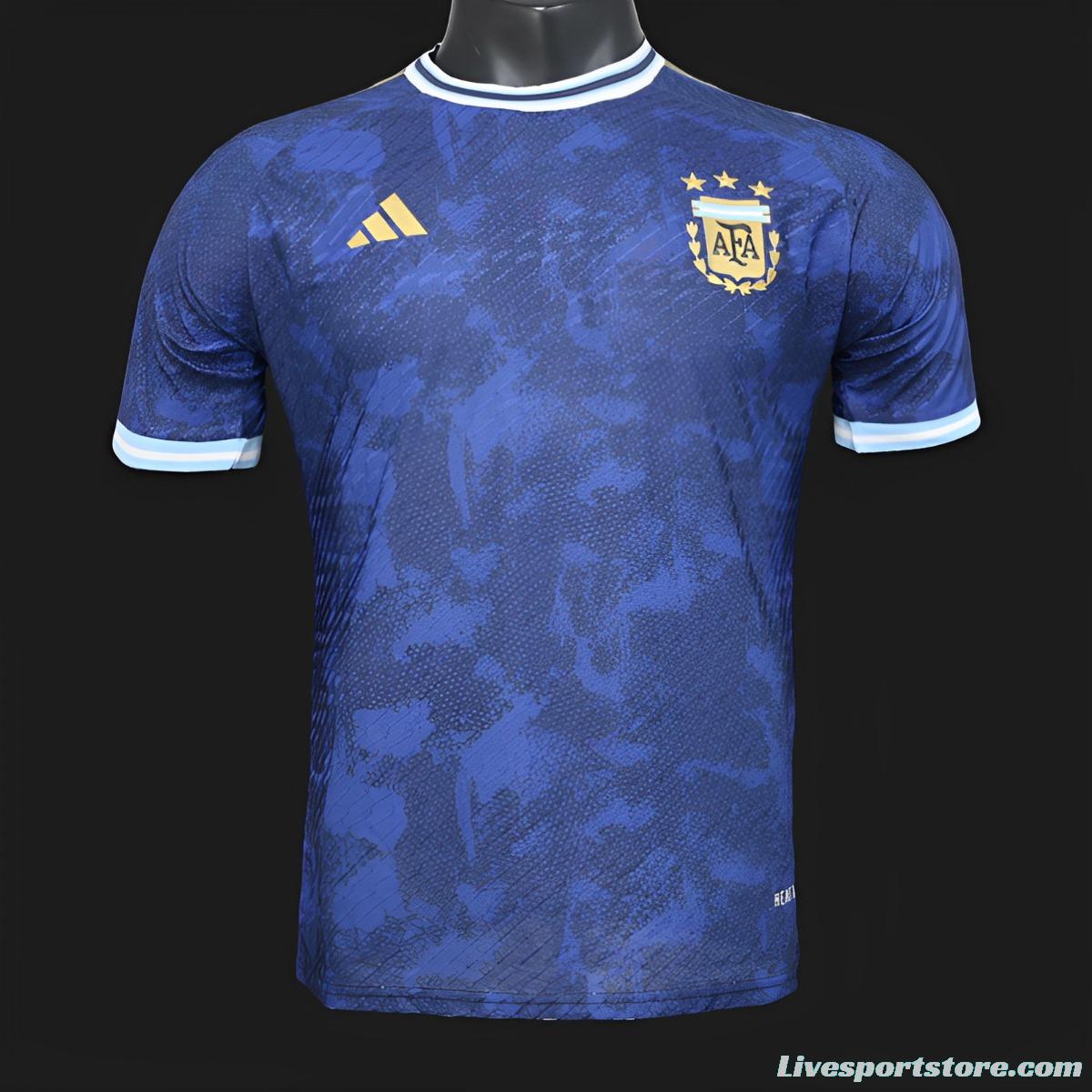 Player Version 2024 Argentina Navy Special Jersey