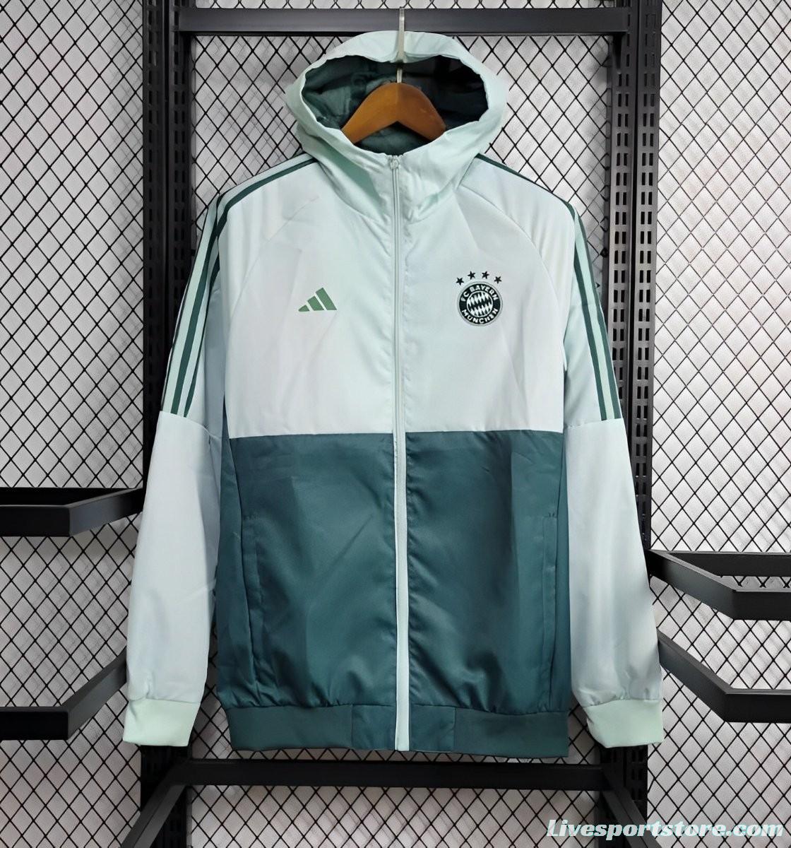 24/25 Bayern Munich Green Windbreaker