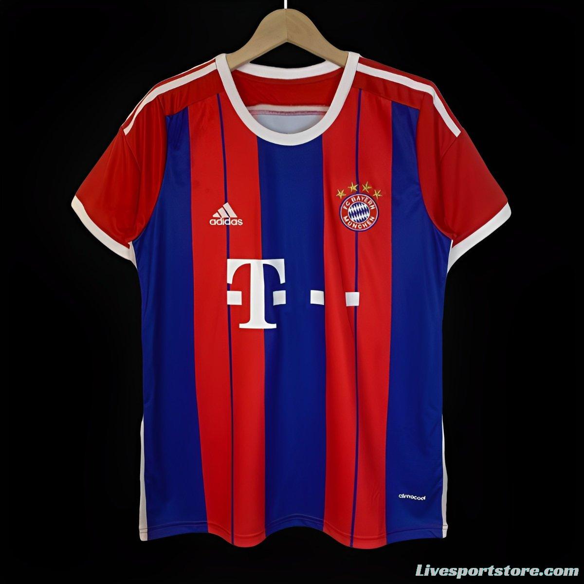 Retro 14/15 Bayern Munich Home Jersey