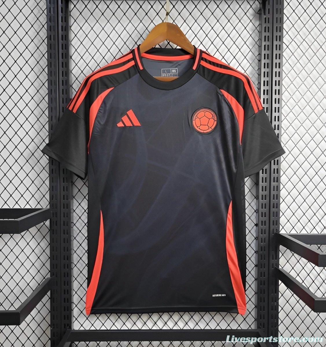 2024 Colombia Away Black Jersey