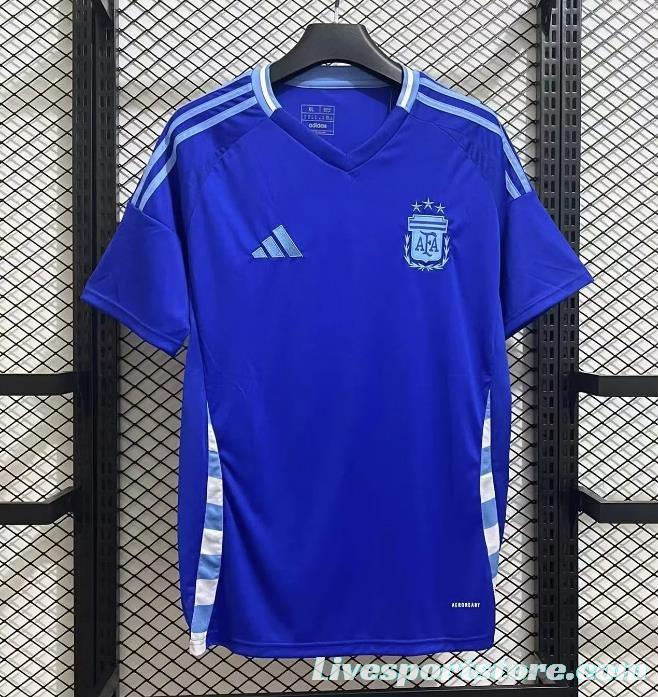 2024 Argentina Away Blue Jersey