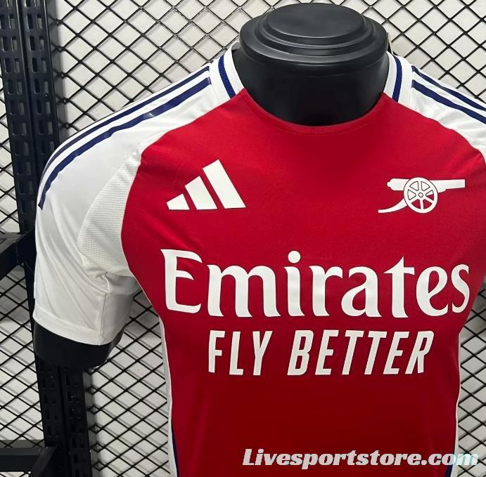 Player Version 24/25 Arsenal Home Jersey