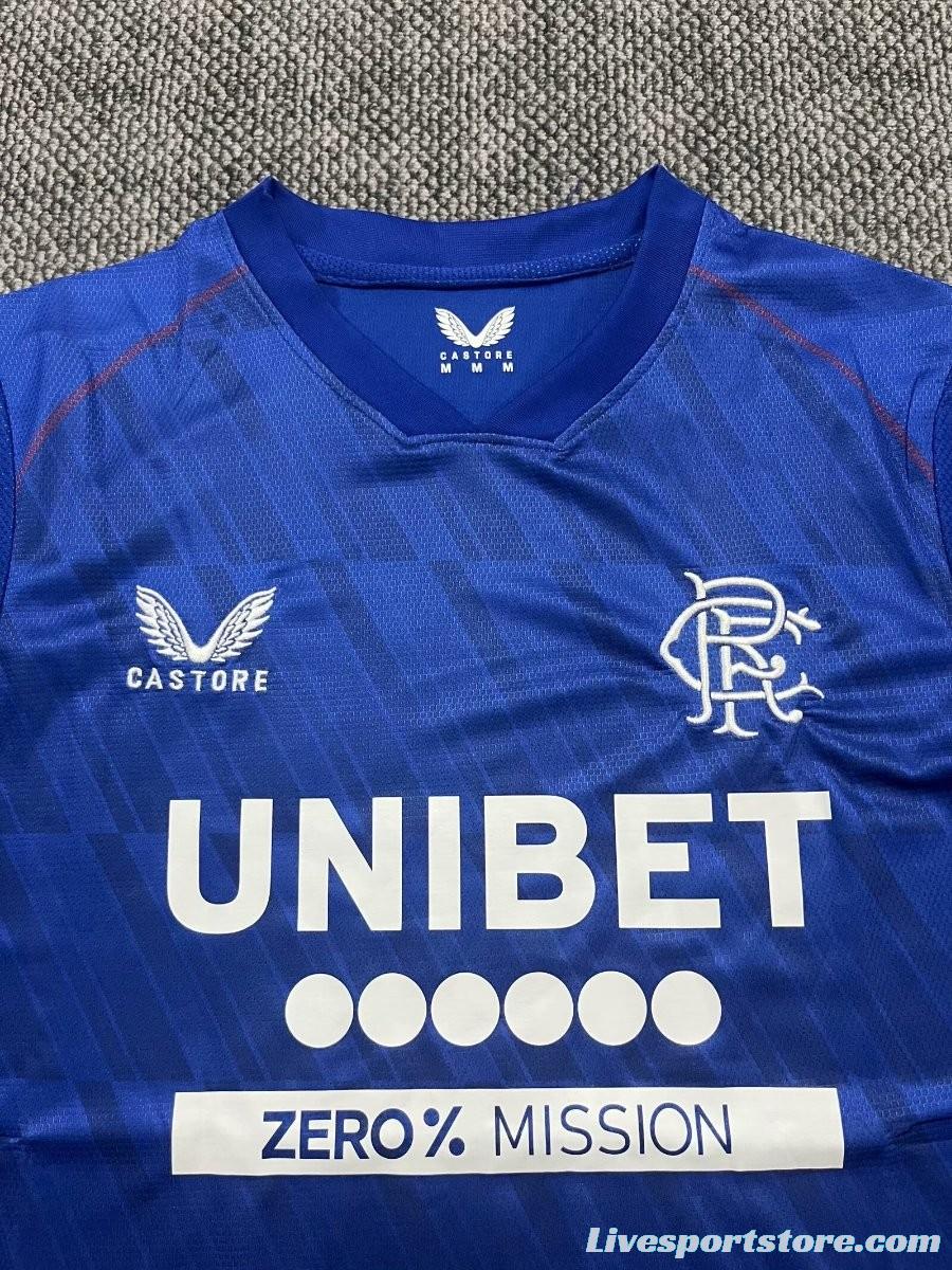 24/25 Glasgow Rangers Home Jersey