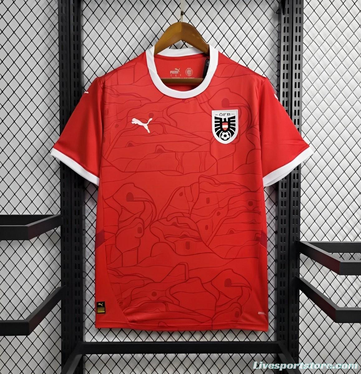 24/25 Austria National Home Jersey