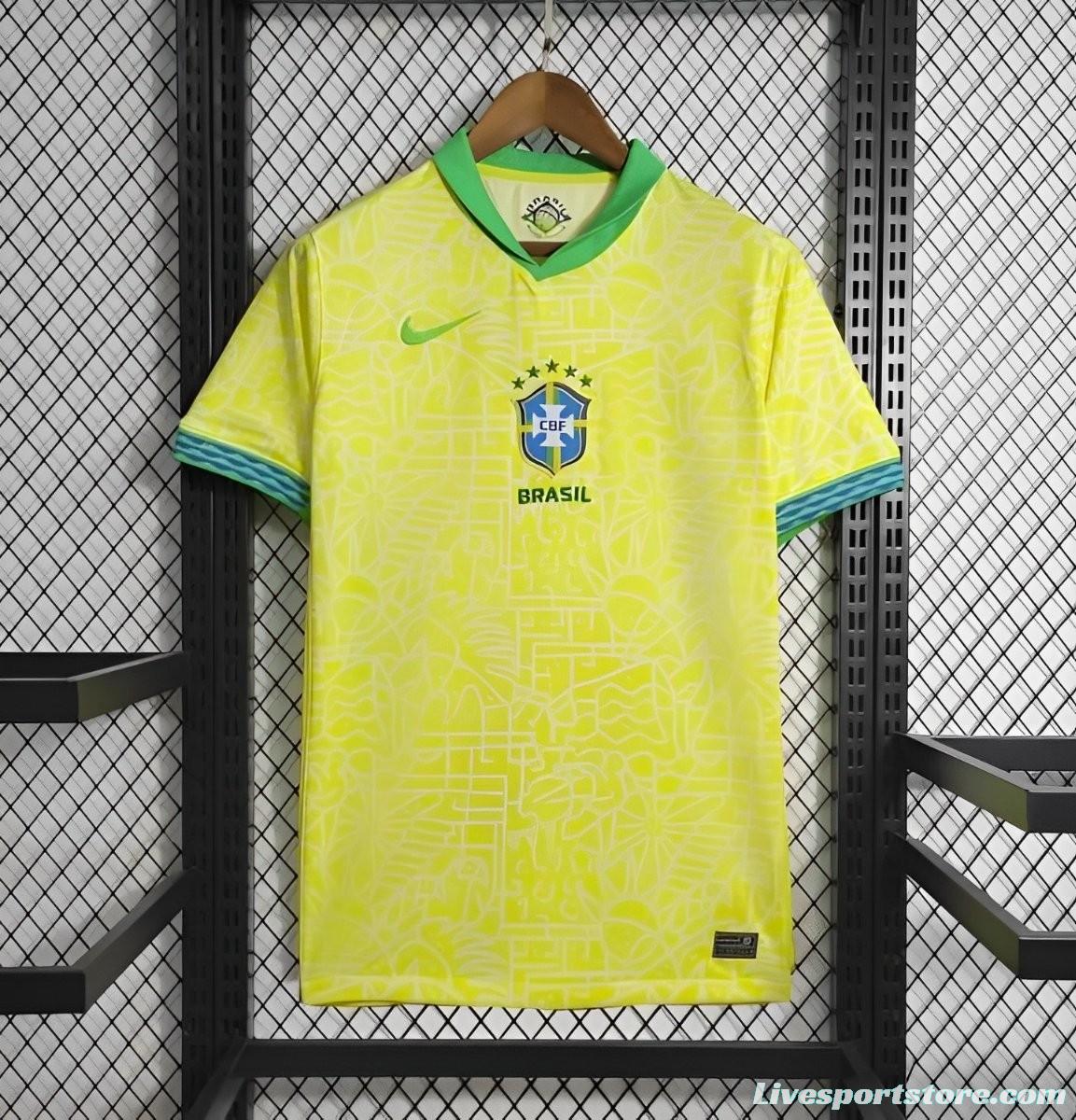 2024 Brazil Home Jersey