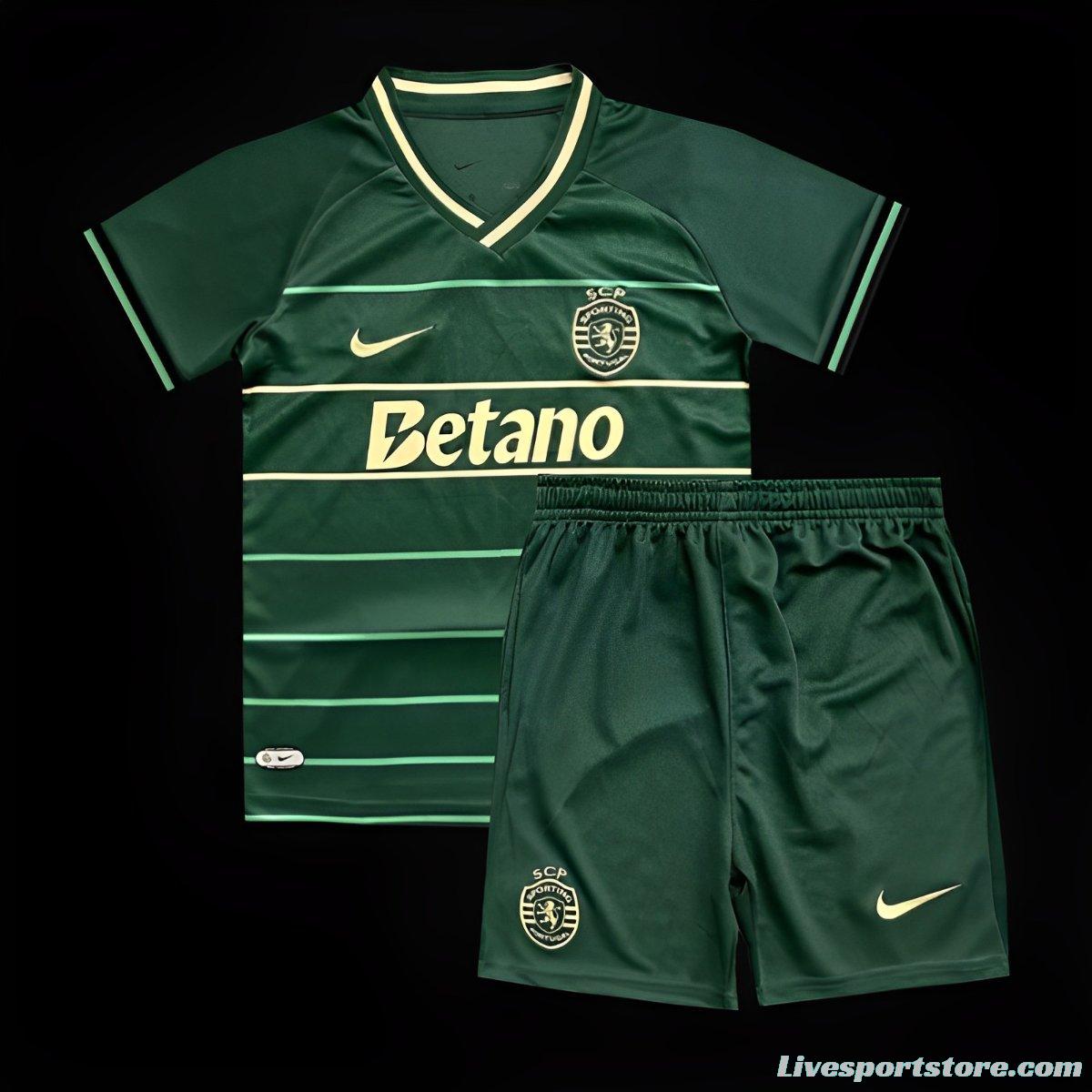 24/25 Kids Sporting Lisbon Away Jersey