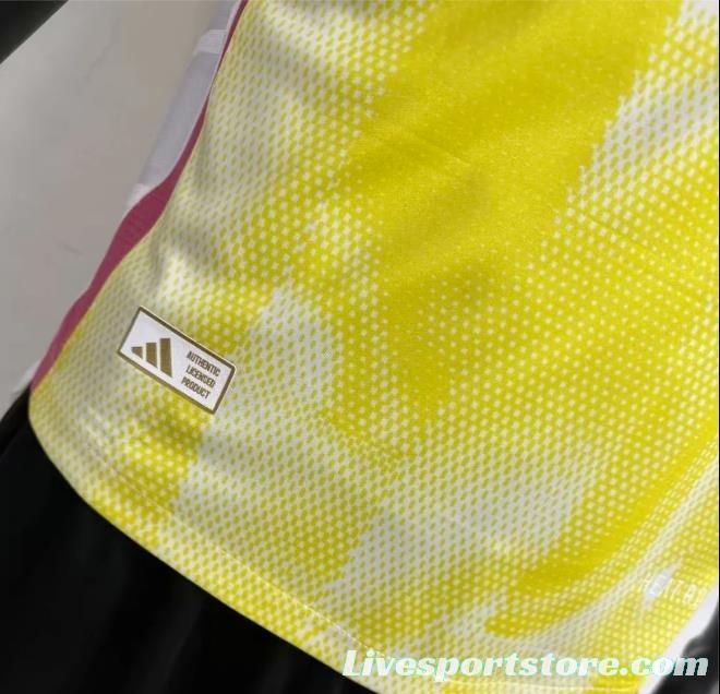 Player Version 24/25 Juventus Away Yellow Jersey