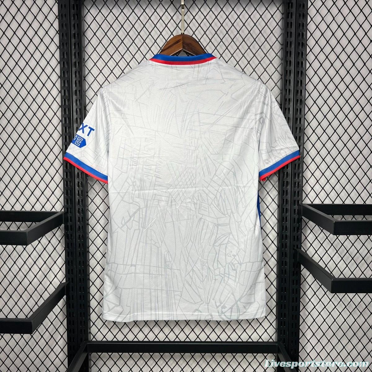 24/25 Glasgow Rangers Away White Jersey