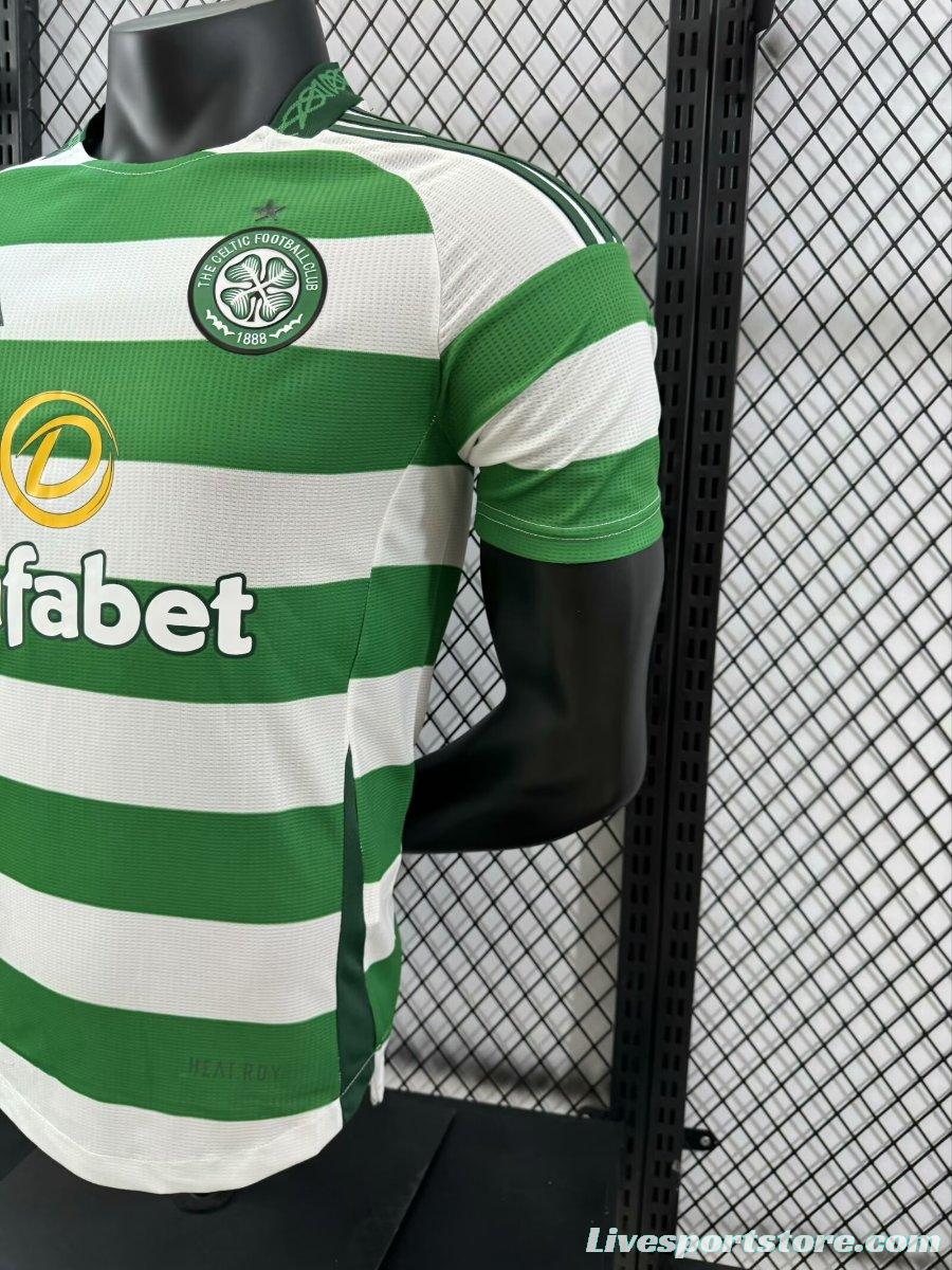 Player Version 24/25 Celtic Home Jersey