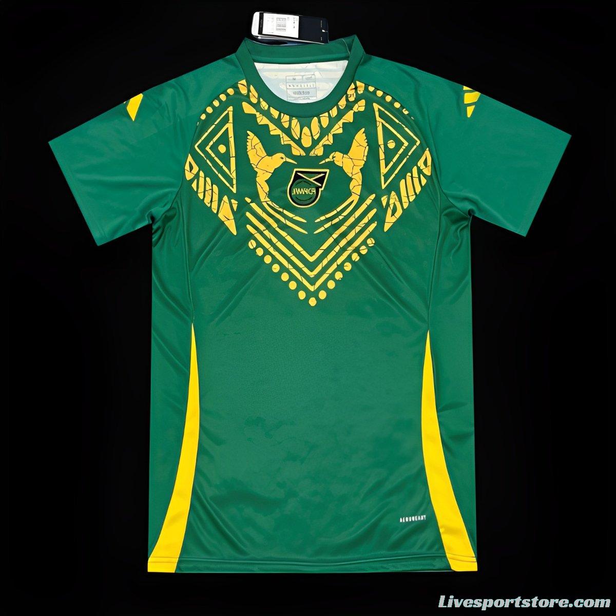 2024 Jamaica Green Pre-Match Jersey