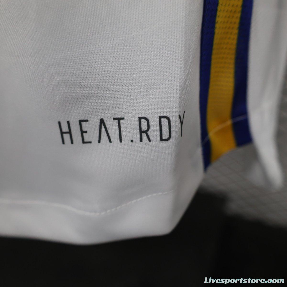 Player Version 24/25 Boca Juniors Away White Jersey