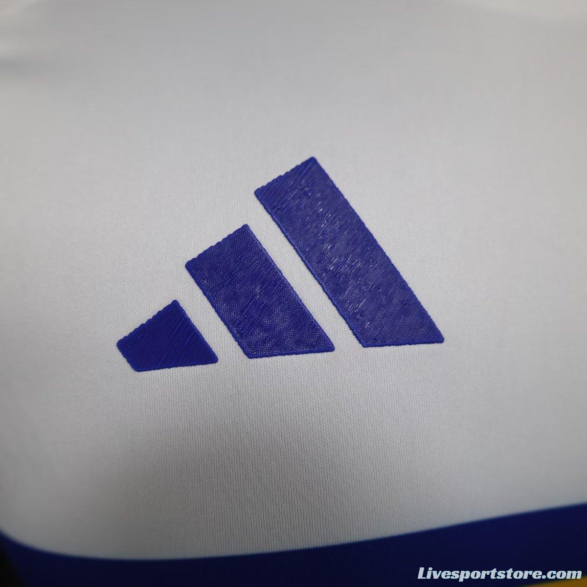 Player Version 24/25 Boca Juniors Away White Jersey