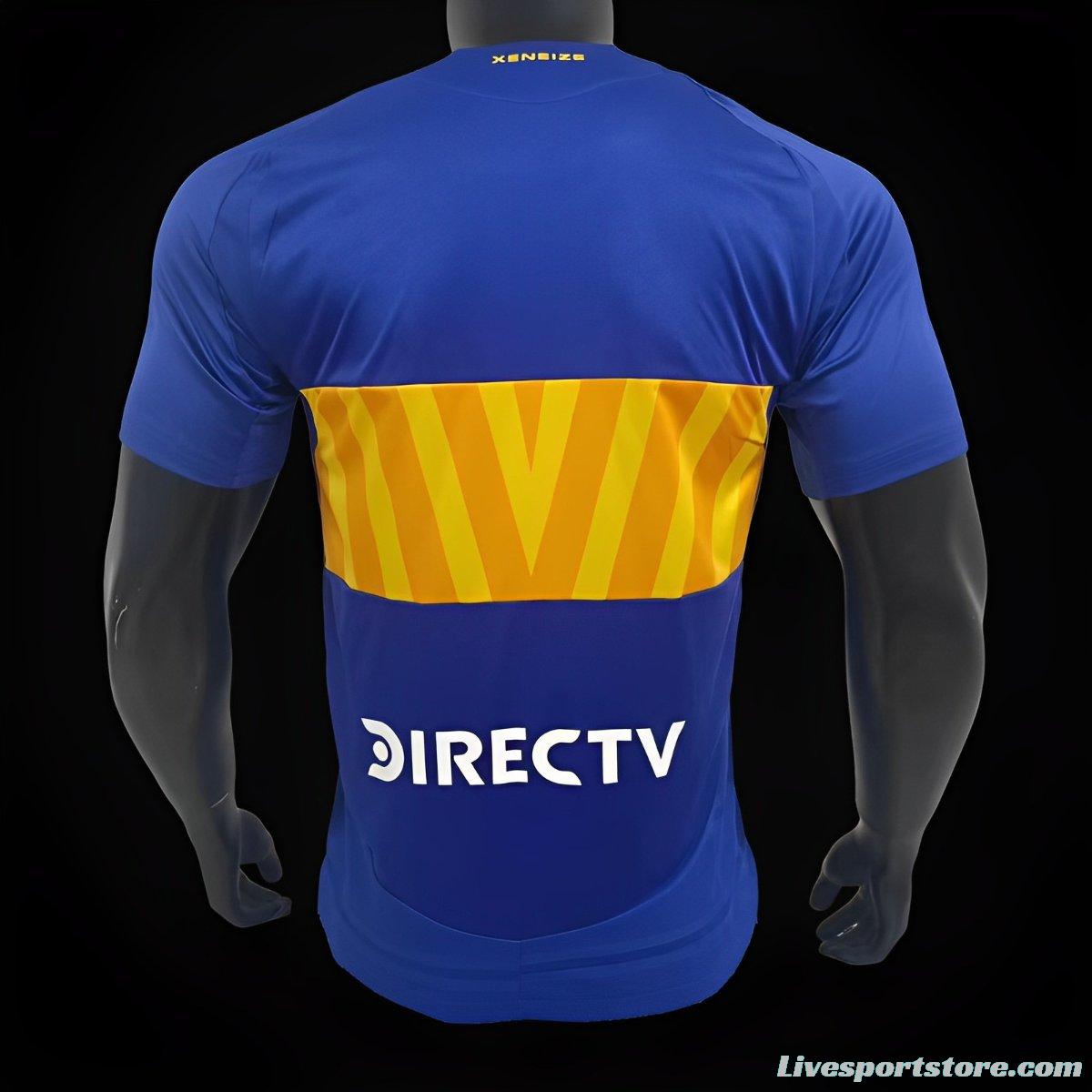 Player Version 24/25 Boca Juniors Home Jersey