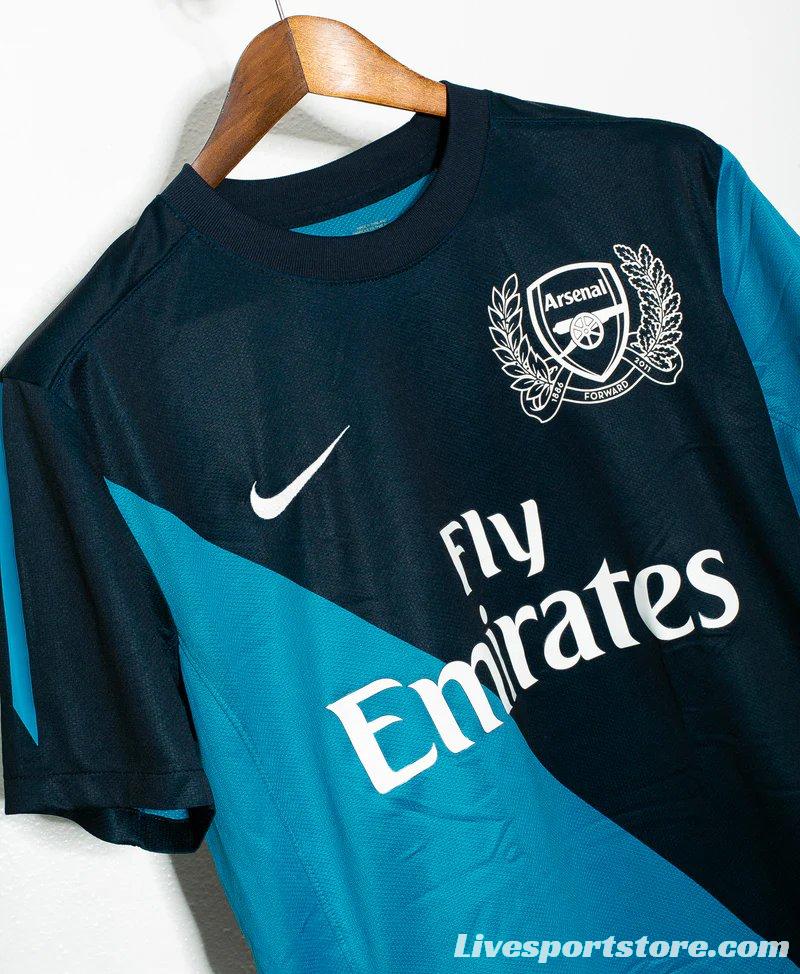 Retro 11/12 Arsenal Away Blue Jersey