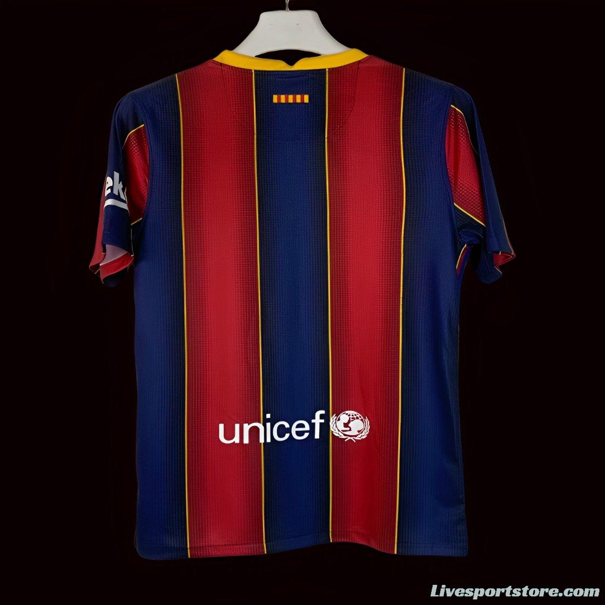 Retro 21/22 Barcelona Home Jersey